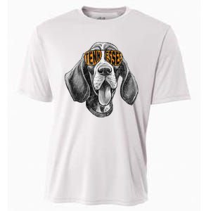 Tennessee Dog Sport Lovers Tennessee Coonhound Fan Cooling Performance Crew T-Shirt