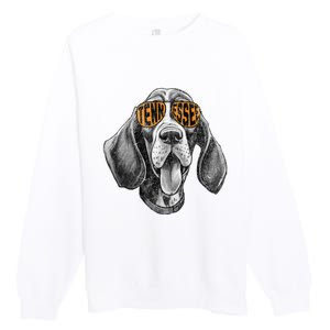 Tennessee Dog Sport Lovers Tennessee Coonhound Fan Premium Crewneck Sweatshirt