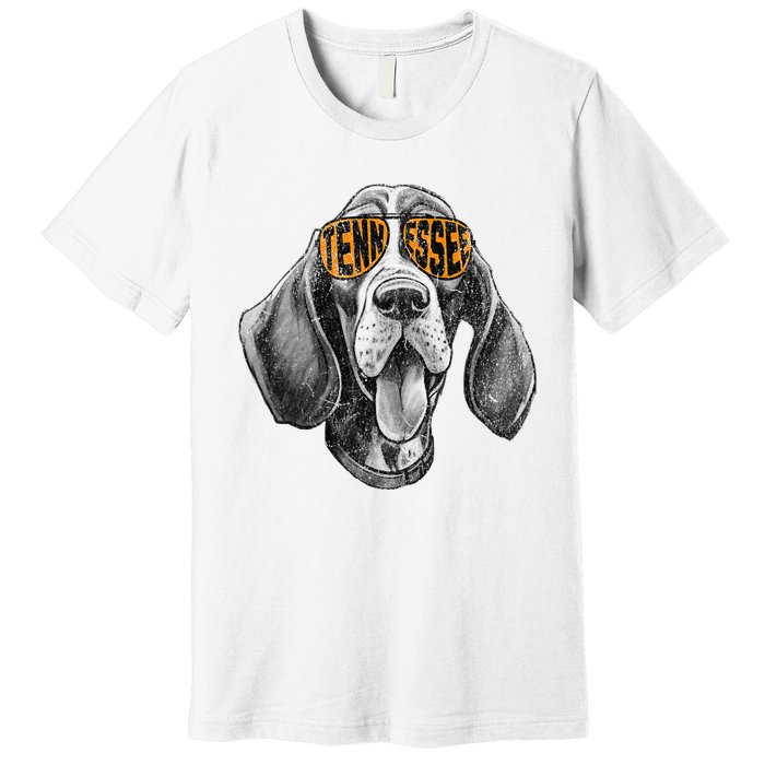 Tennessee Dog Sport Lovers Tennessee Coonhound Fan Premium T-Shirt