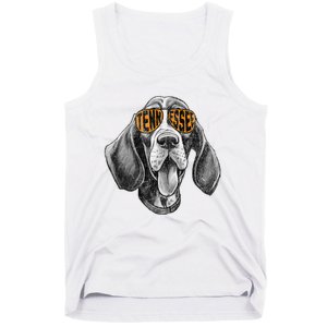 Tennessee Dog Sport Lovers Tennessee Coonhound Fan Tank Top