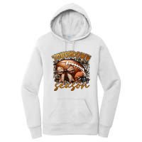 Touch Down Season Fall Coquette Bow Women's Pullover Hoodie