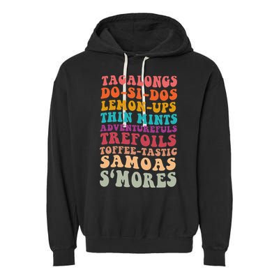 Tagalongs Do Si Sos Lemon Ups Scout Troop Scout Leader Garment-Dyed Fleece Hoodie