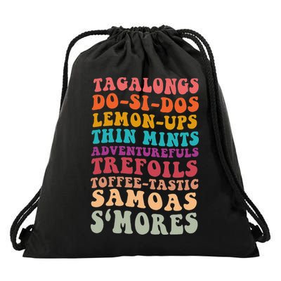 Tagalongs Do Si Sos Lemon Ups Scout Troop Scout Leader Drawstring Bag
