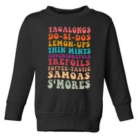 Tagalongs Do Si Sos Lemon Ups Scout Troop Scout Leader Toddler Sweatshirt