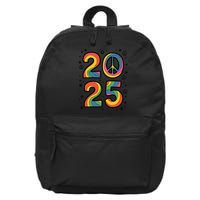 Tie Dye Sign Peace Teacher Field Day 2025 16 in Basic Backpack
