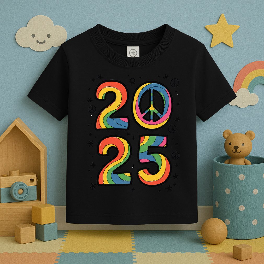 Tie Dye Sign Peace Teacher Field Day 2025 Toddler T-Shirt