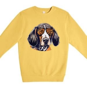 Tennessee Dog Sport Lovers Tennessee Coonhound Fan Premium Crewneck Sweatshirt