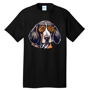 Tennessee Dog Sport Lovers Tennessee Coonhound Fan Tall T-Shirt