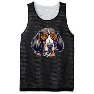 Tennessee Dog Sport Lovers Tennessee Coonhound Fan Mesh Reversible Basketball Jersey Tank