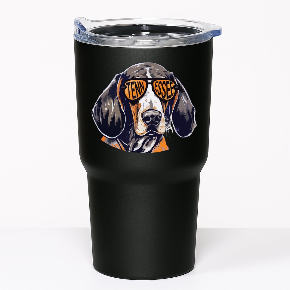 Tennessee Dog Sport Lovers Tennessee Coonhound Fan Tumbler