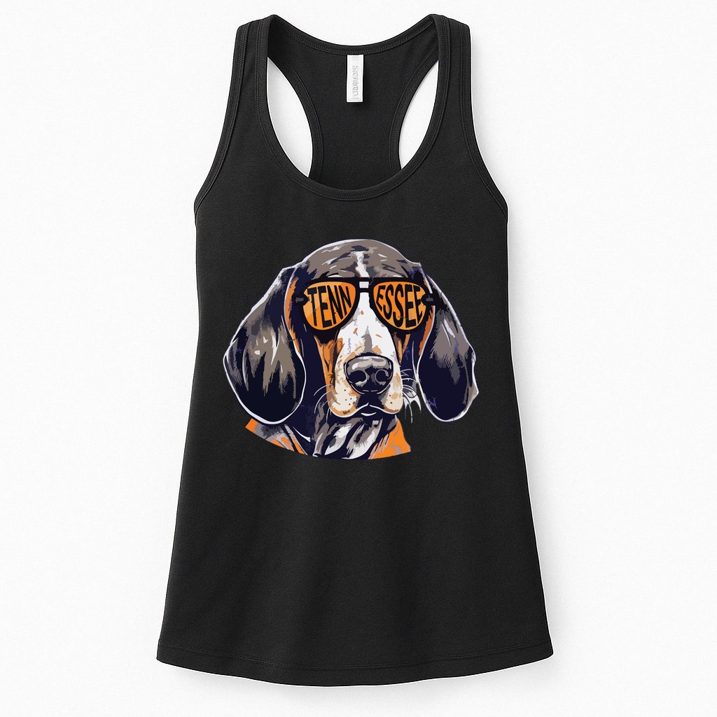 Tennessee Dog Sport Lovers Tennessee Coonhound Fan Womens Tank Top