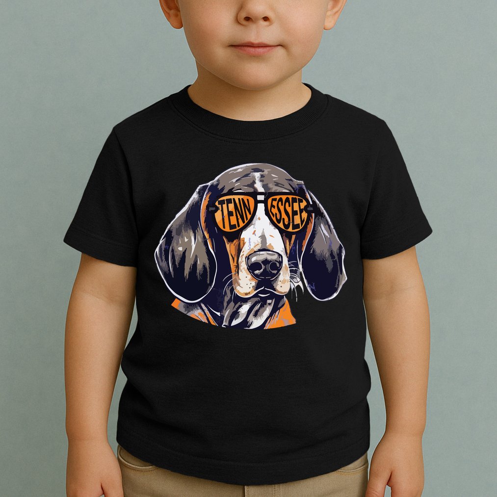 Tennessee Dog Sport Lovers Tennessee Coonhound Fan Toddler T-Shirt