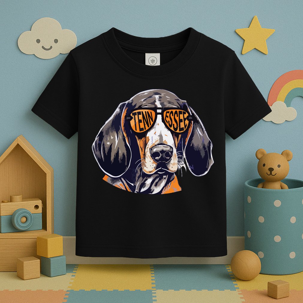Tennessee Dog Sport Lovers Tennessee Coonhound Fan Toddler T-Shirt