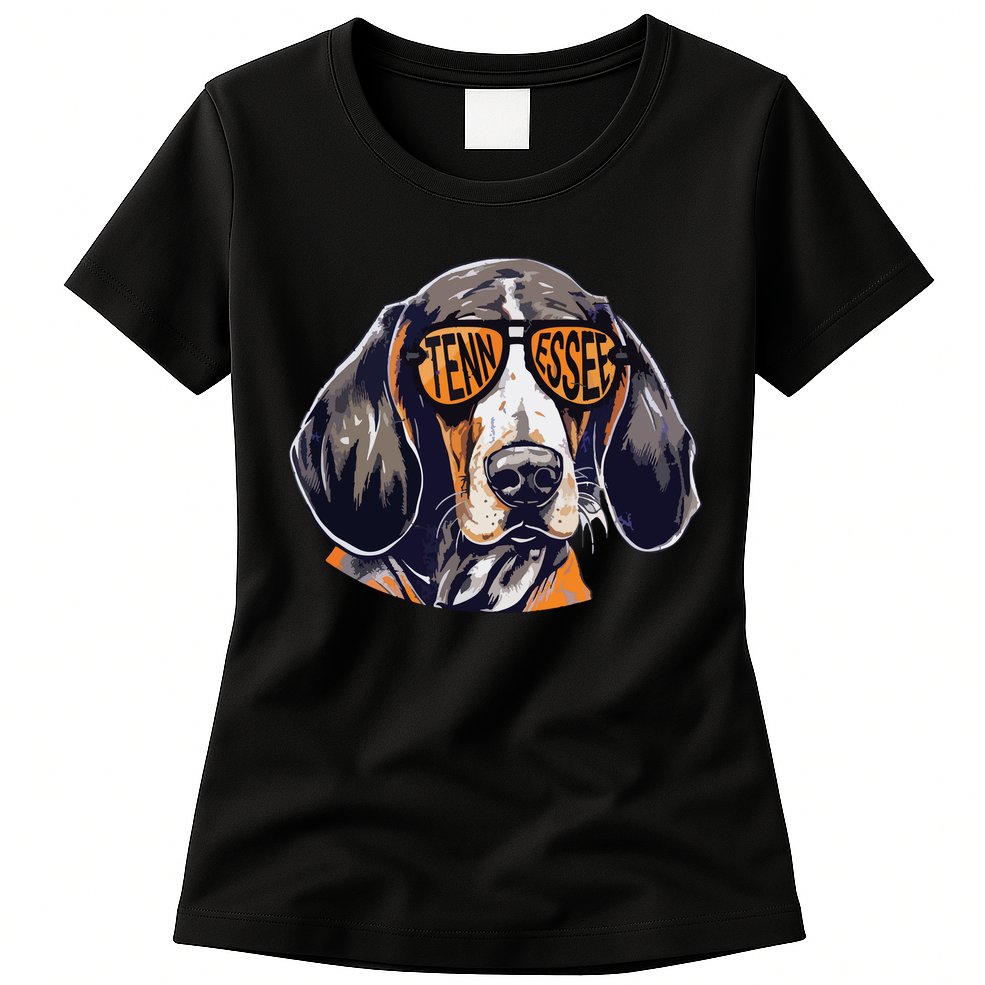 Tennessee Dog Sport Lovers Tennessee Coonhound Fan Womens T-Shirt