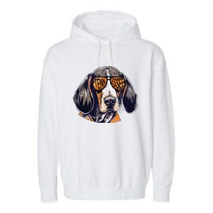 Tennessee Dog Sport Lovers Tennessee Coonhound Fan Garment-Dyed Fleece Hoodie