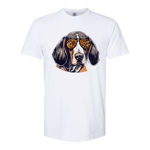 Tennessee Dog Sport Lovers Tennessee Coonhound Fan Softstyle CVC T-Shirt