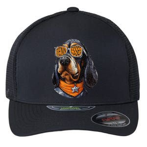 Tennessee Dog Sport Lovers Tennessee Coonhound Fan Flexfit Unipanel Trucker Cap