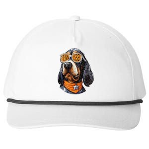 Tennessee Dog Sport Lovers Tennessee Coonhound Fan Snapback Five-Panel Rope Hat