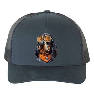 Tennessee Dog Sport Lovers Tennessee Coonhound Fan Yupoong Adult 5-Panel Trucker Hat