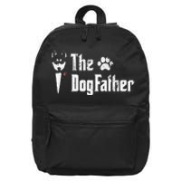 The Dogfather Siberian Husky Dog Dad Father's Day 16 in Basic Backpack