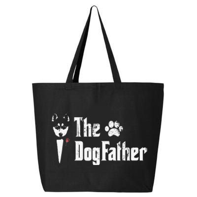 The Dogfather Siberian Husky Dog Dad Father's Day 25L Jumbo Tote