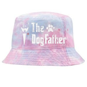 The Dogfather Siberian Husky Dog Dad Father's Day Tie-Dyed Bucket Hat