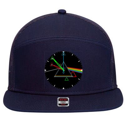 The Dark Side Of The Moon 7 Panel Mesh Trucker Snapback Hat