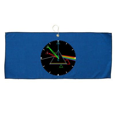 The Dark Side Of The Moon Large Microfiber Waffle Golf Towel