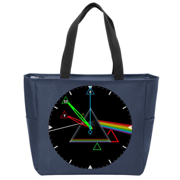 The Dark Side Of The Moon Zip Tote Bag