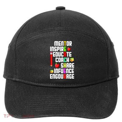 Teachers Day Sayings 7-Panel Snapback Hat