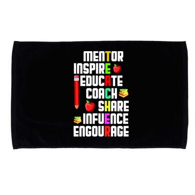 Teachers Day Sayings Microfiber Hand Towel