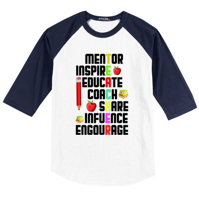 Teachers Day Sayings Baseball Sleeve Shirt