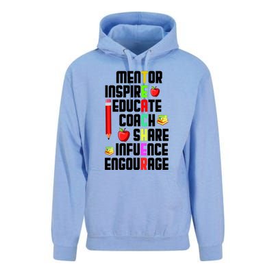 Teachers Day Sayings Unisex Surf Hoodie