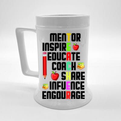 Teachers Day Sayings Beer Stein