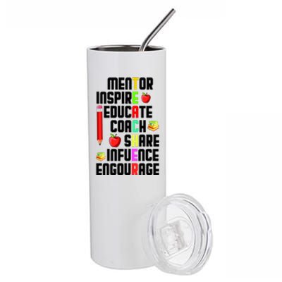 Teachers Day Sayings Stainless Steel Tumbler