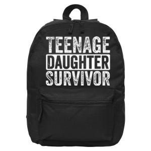 Teenage Daughter Survivor 16 in Basic Backpack