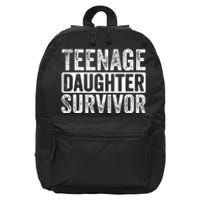 Teenage Daughter Survivor 16 in Basic Backpack