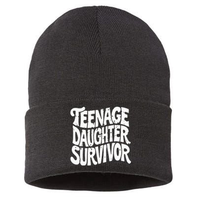 Teenage Daughter Survivor Popular Parenting Sustainable Knit Beanie