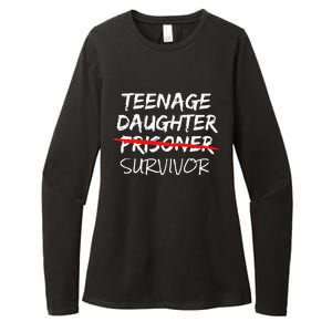 Teenage Daughter Survivor Womens CVC Long Sleeve Shirt