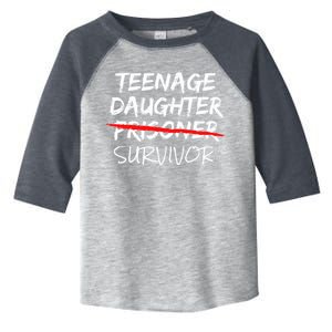 Teenage Daughter Survivor Toddler Fine Jersey T-Shirt