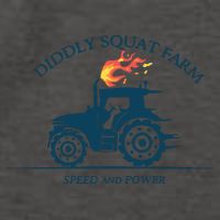 Tractor Diddly Squat Farm Speed And Power Vector Backpack