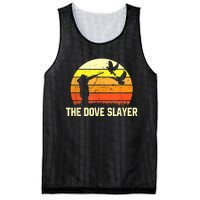 The Dove Slayer Vintage Retro Dove Hunting Mesh Reversible Basketball Jersey Tank