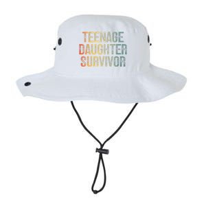 Teenage Daughter Survivor FatherS Day Dad Joke Legacy Cool Fit Booney Bucket Hat