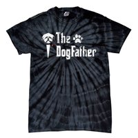 The Dogfather Shih Tzu Dog Dad FatherS Day Gift Tie-Dye T-Shirt