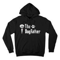 The Dogfather Shih Tzu Dog Dad FatherS Day Gift Tall Hoodie