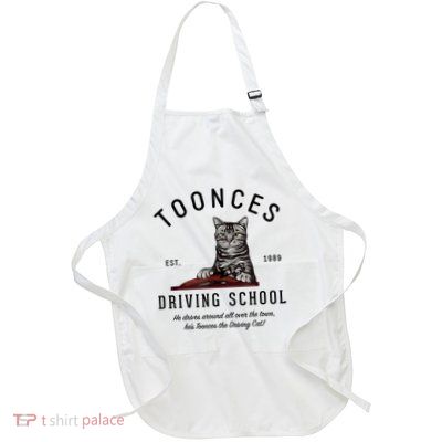 Toonces Driving School Full-Length Apron With Pockets