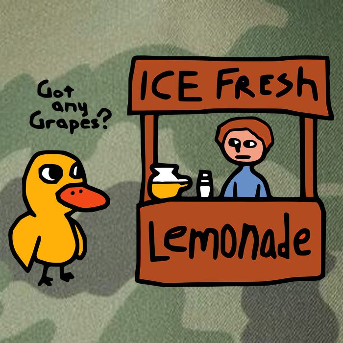 The Duck Song Got Any Grapes Funny Meme Legacy Tie Dye Trucker Hat