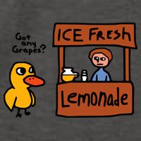 The Duck Song Got Any Grapes Funny Meme Vector Backpack