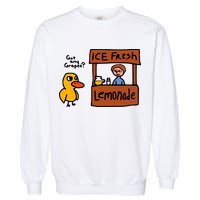 The Duck Song Got Any Grapes Funny Meme Garment-Dyed Sweatshirt