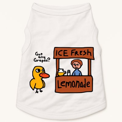 The Duck Song Got Any Grapes Funny Meme Doggie Tank